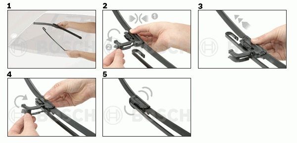 Замена дворников с креплением Крепление щеток стеклоочистителя -"Крючок" или "Hook" или "J-hook", фото 3 Замена дворников с креплением Крепление щеток стеклоочистителя -"Крючок" или "Hook" или "J-hook", фото 3