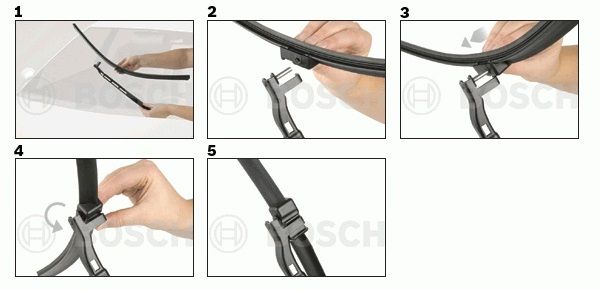 Замена дворников с креплением Side pin 22mm, фото 3 Замена дворников с креплением Side pin 22mm, фото 3