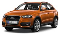 Размер дворников AUDI Q3 [8UB, 8UG]