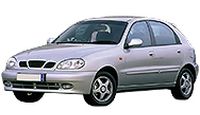 Размер дворников Daewoo Lanos
